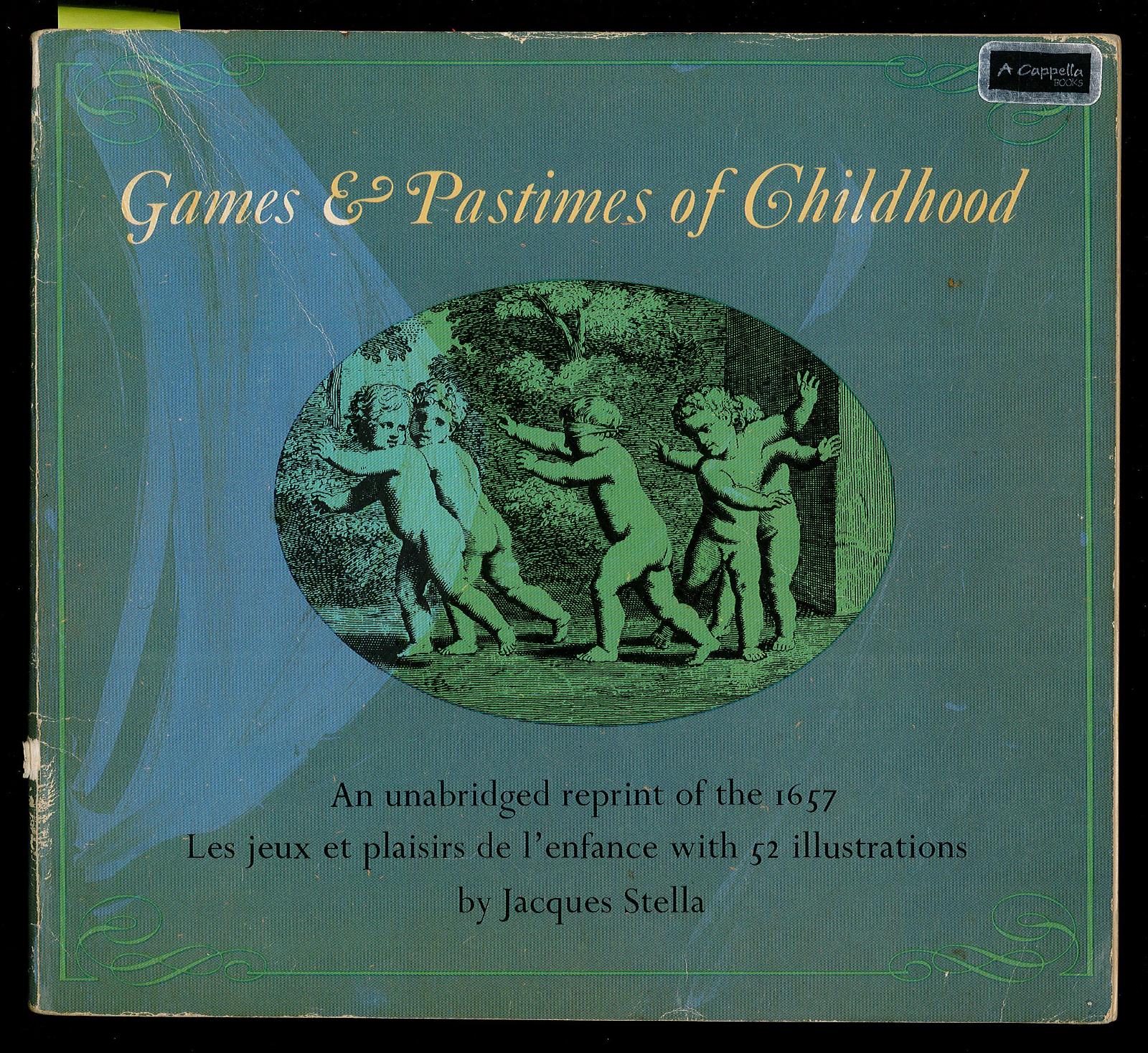 Games & Pastimes of Ghildhood