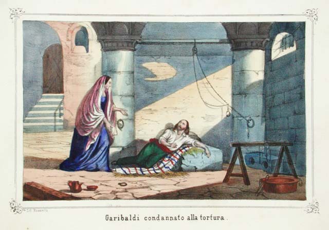 Garibaldi condannato alla tortura