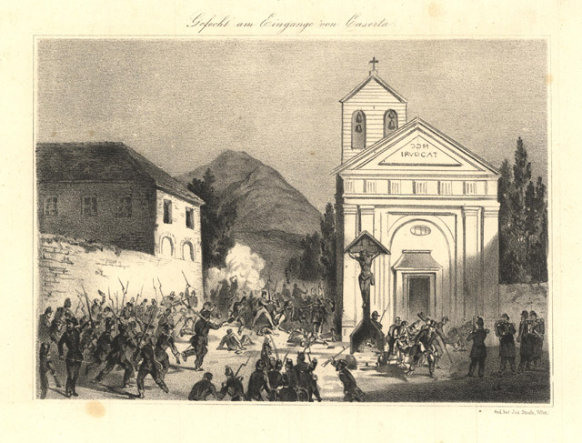 Gefecht am eingange von Caserta