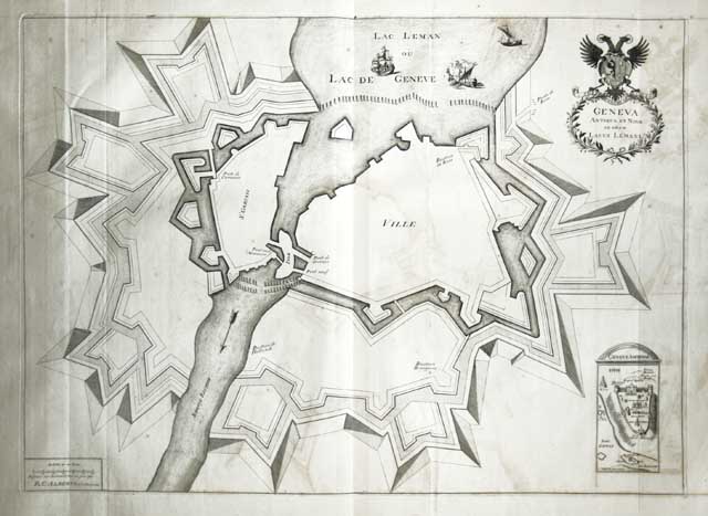 Geneva Antiqua et Nova ad oram Lacus Lemani