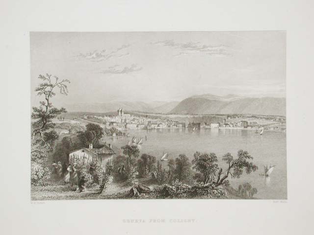 Geneva from Coligny.
