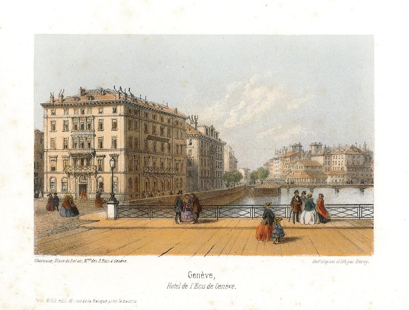 Genève, Hotel de l'Ecu de Genéve