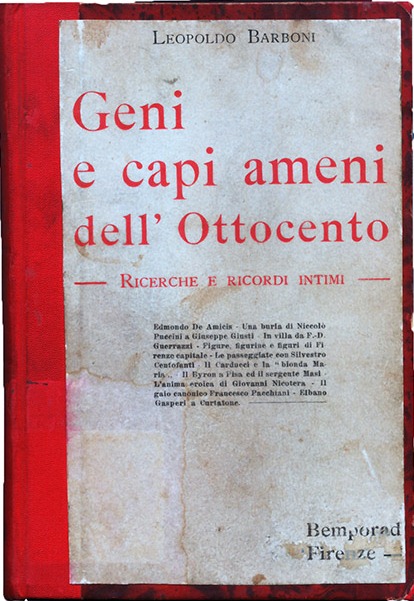 Geni e capi ameni dell’Ottocento - Ricerche e ricordi intimi