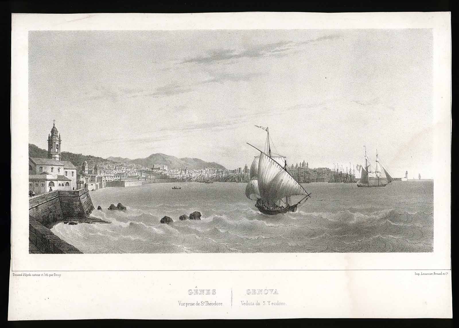 Genova - Veduta da S. Teodoro