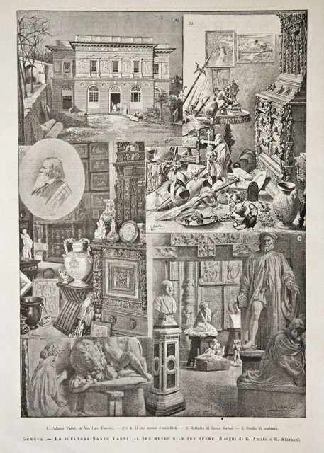 Genova / Lo scultore Santo Varni: Il suo museo e …