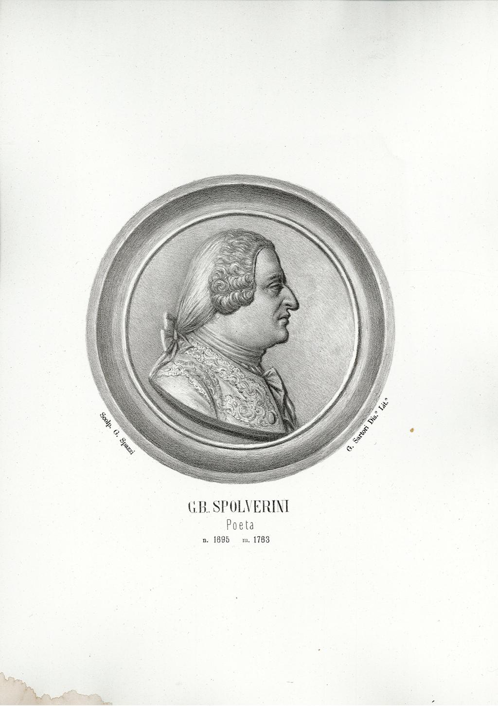 Giambattista Spolverini Poeta n. 1695 m. 1763
