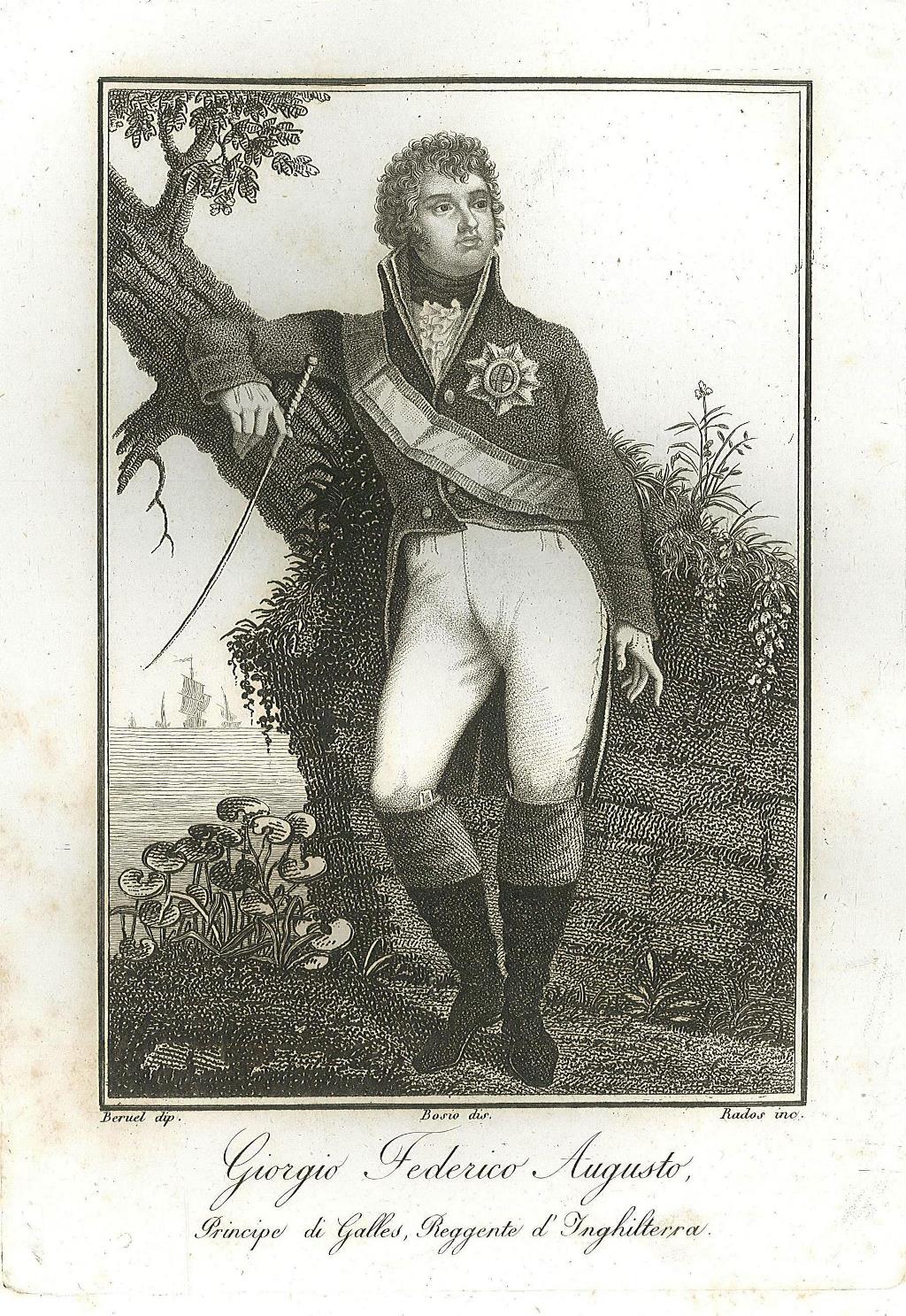 Giorgio Federico Augusto / Principe di Galles, Reggente d'Inghilterra
