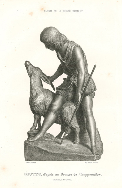 Giotto, d'apres un Bronze de Chapponnière