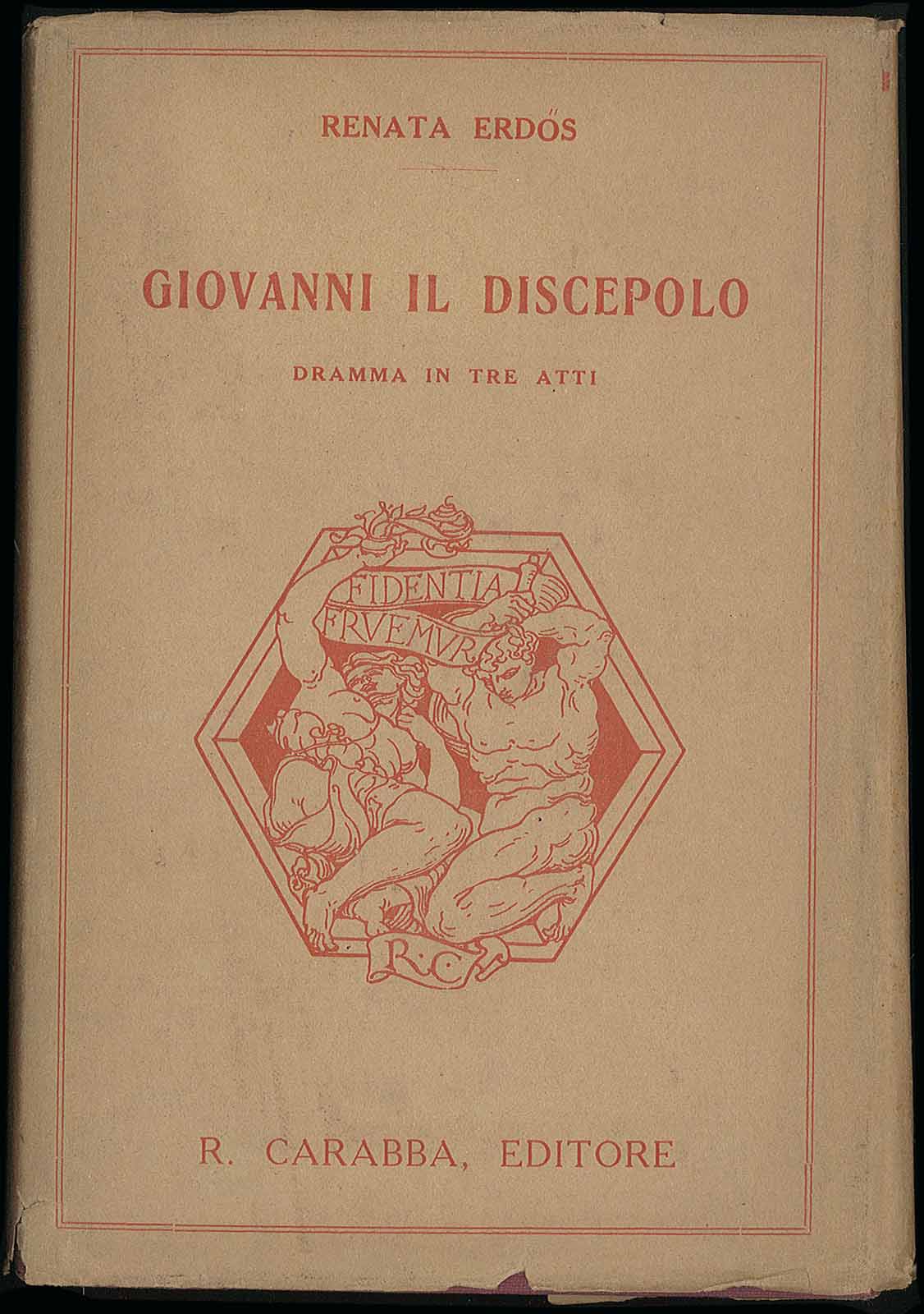 Giovanni il discepolo dramma in tre atti