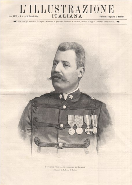 Giuseppe Galliano, difensore di Macallè