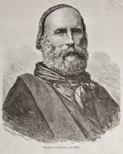 Giuseppe Garibaldi, nel 1870