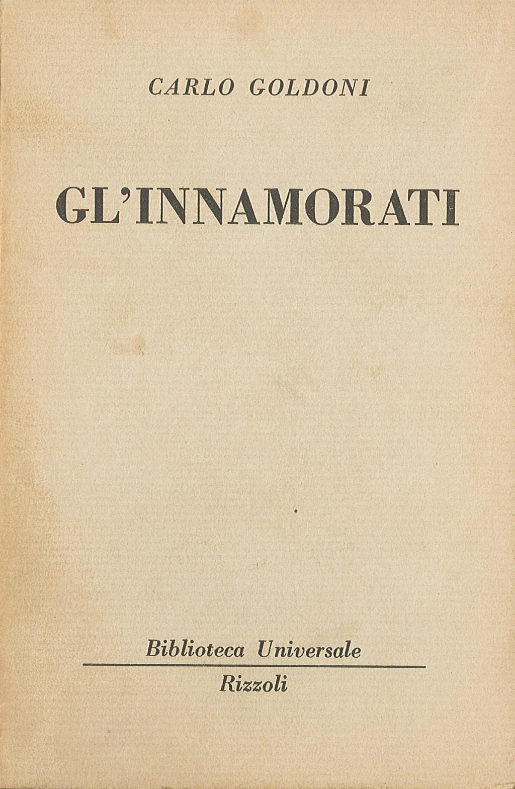 Gl'innamorati