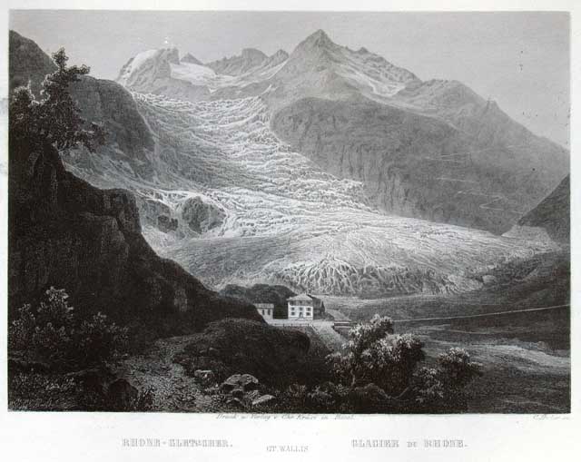 Glacier du Rhone - Ct. Wallis