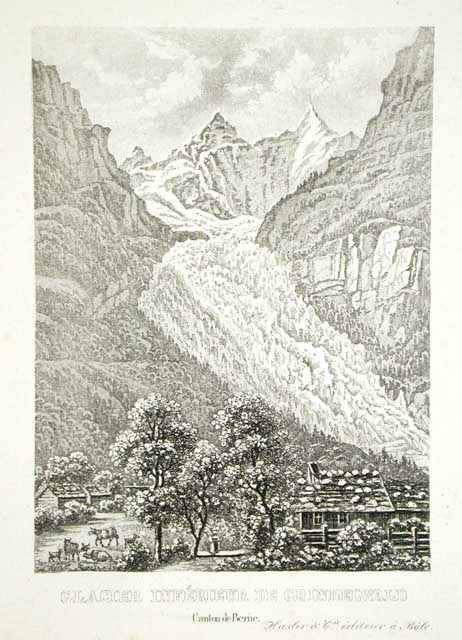 Glacier inferieur de Grindelwald / .