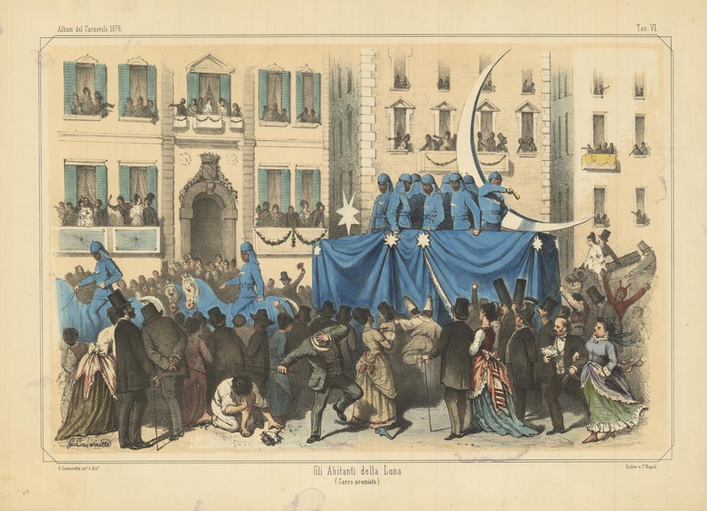 Gli Abitanti della Luna (Carro premiato)