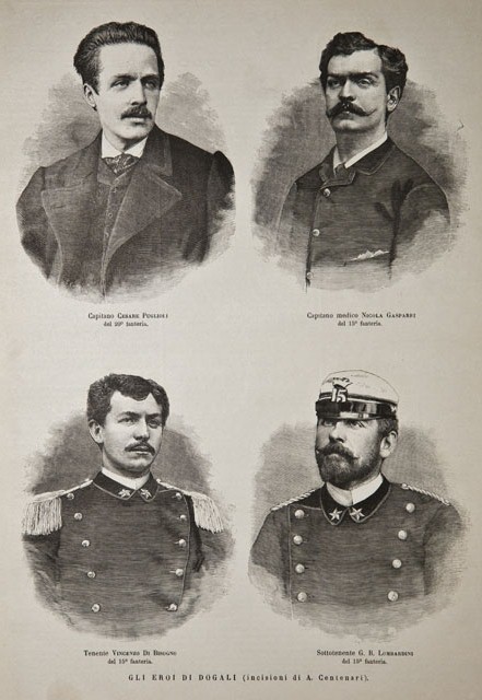 Gli eroi di Dogali - Capitano Cesare Puglioli - Capitano …