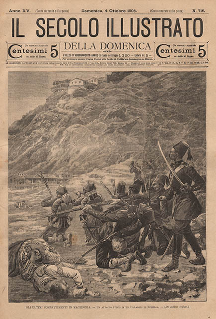 Gli ultimi combattimenti in Macedonia - Un attacco turco in …