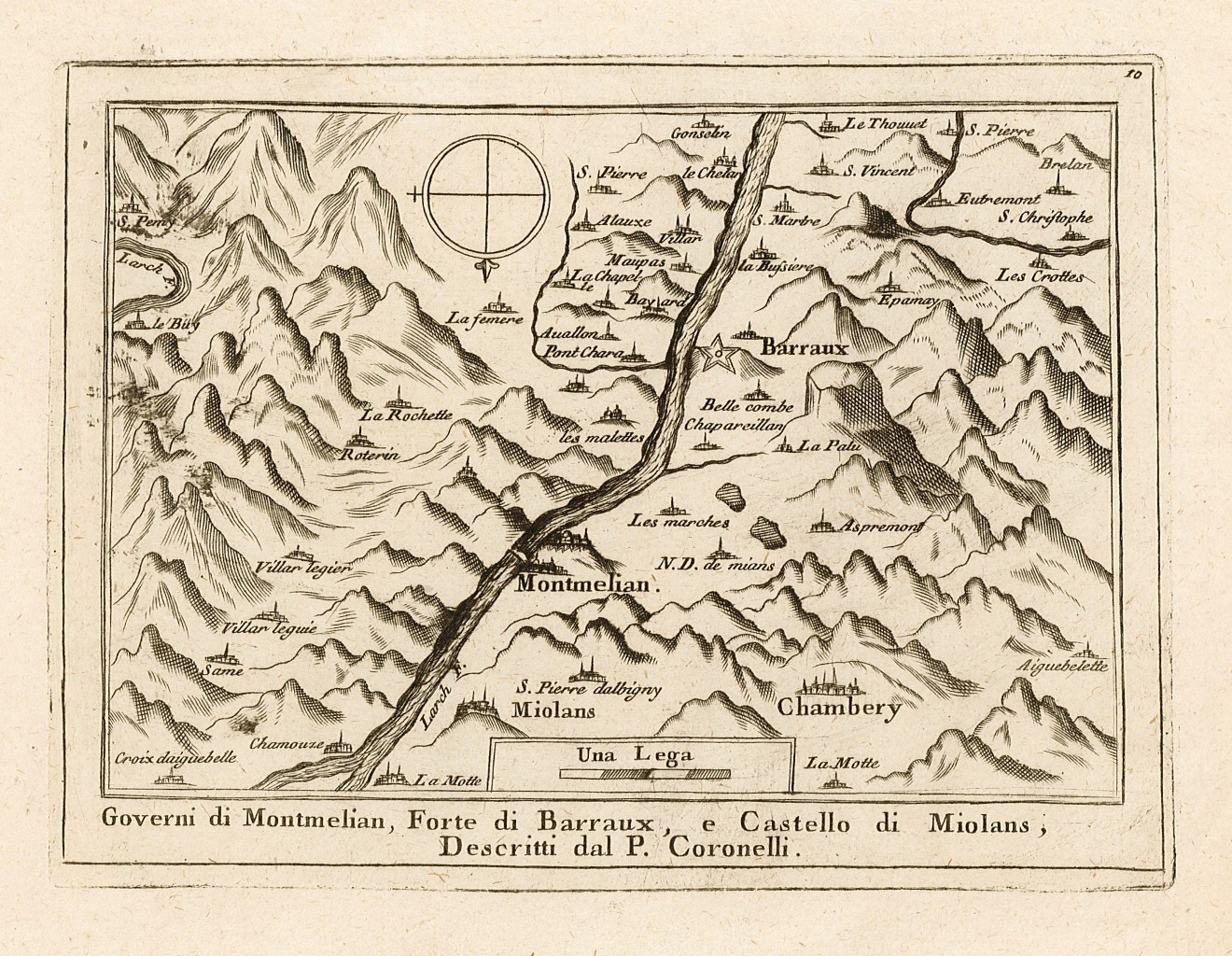 Governi di Montmelian, Forte di Barraux, e Catello di Miolans, …