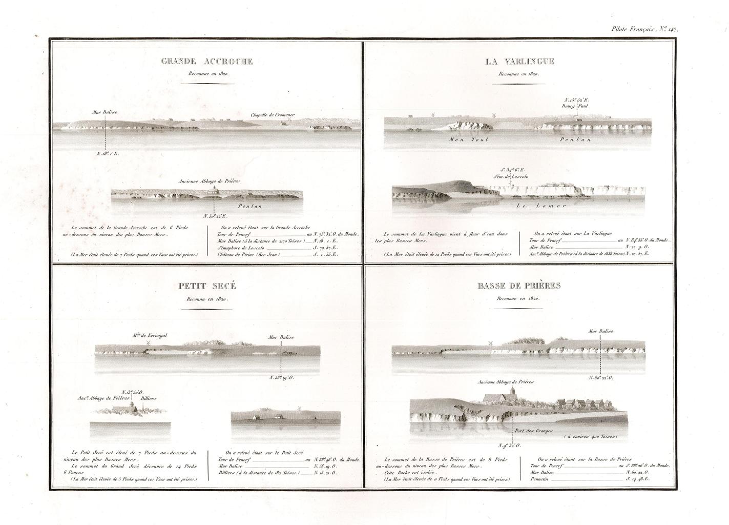 Grande Accroche, La Varlingue, Petit Secé et Basse des Prières. …