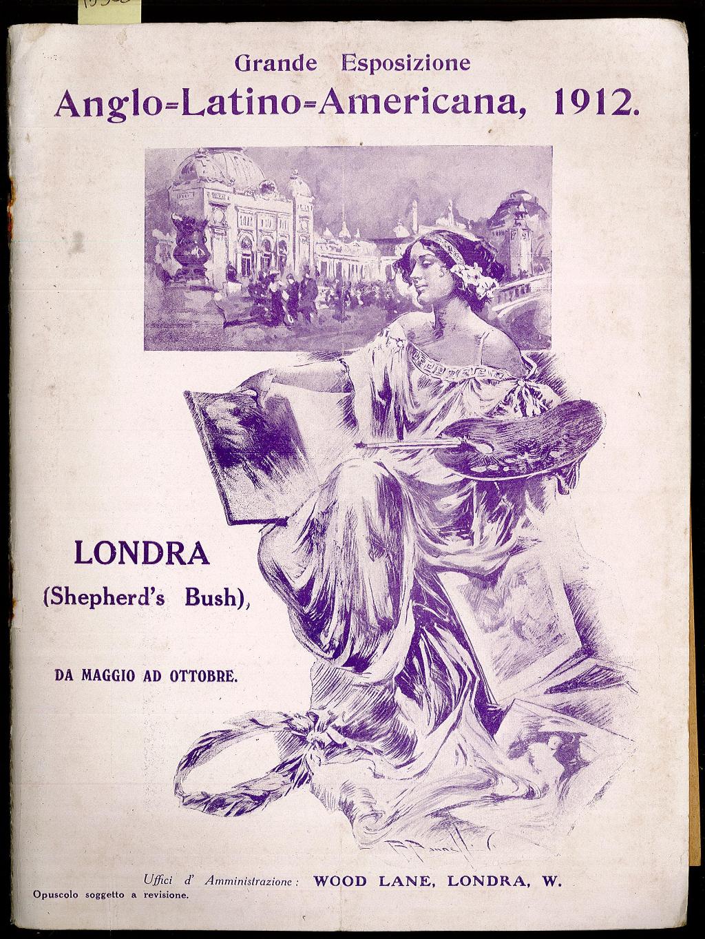 Grande esposizione anglo-latino-americana, 1912