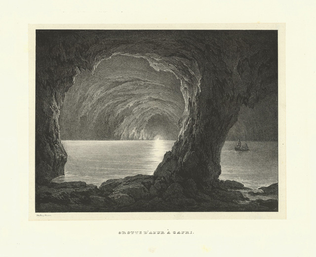 Grotte d'azur à Capri