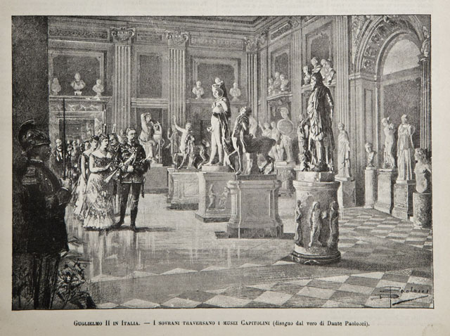 Guglielmo II in Italia / I sovrani traversano i musei …