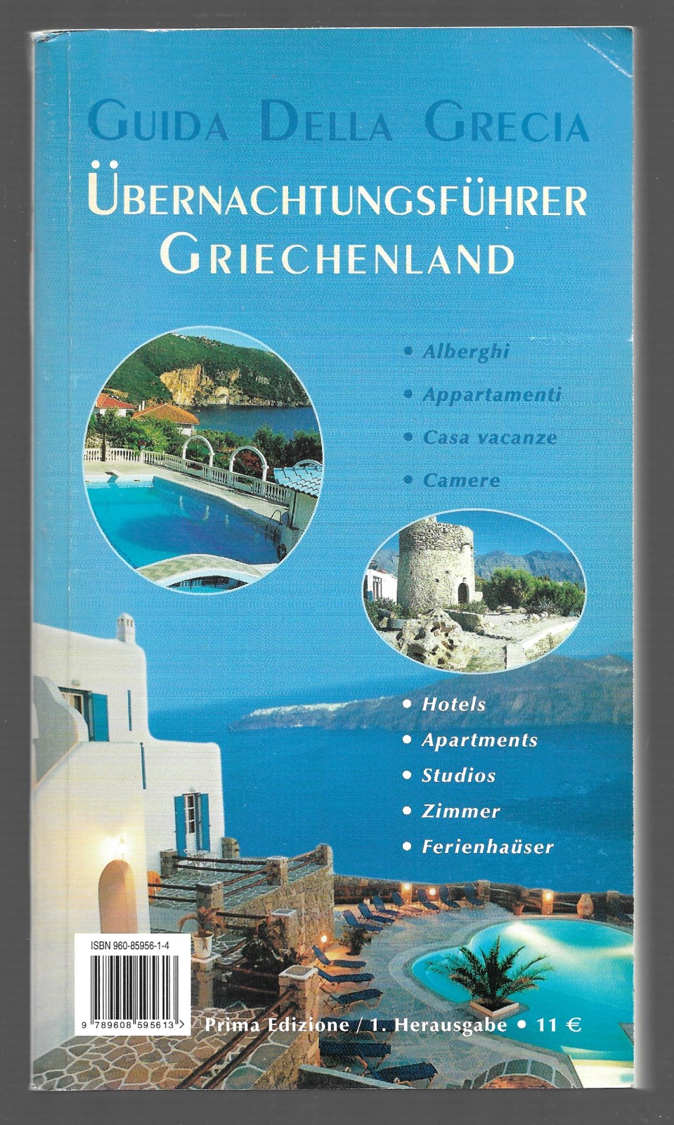 Guida della Grecia - Ubernachtungsfuhrer Griecheland