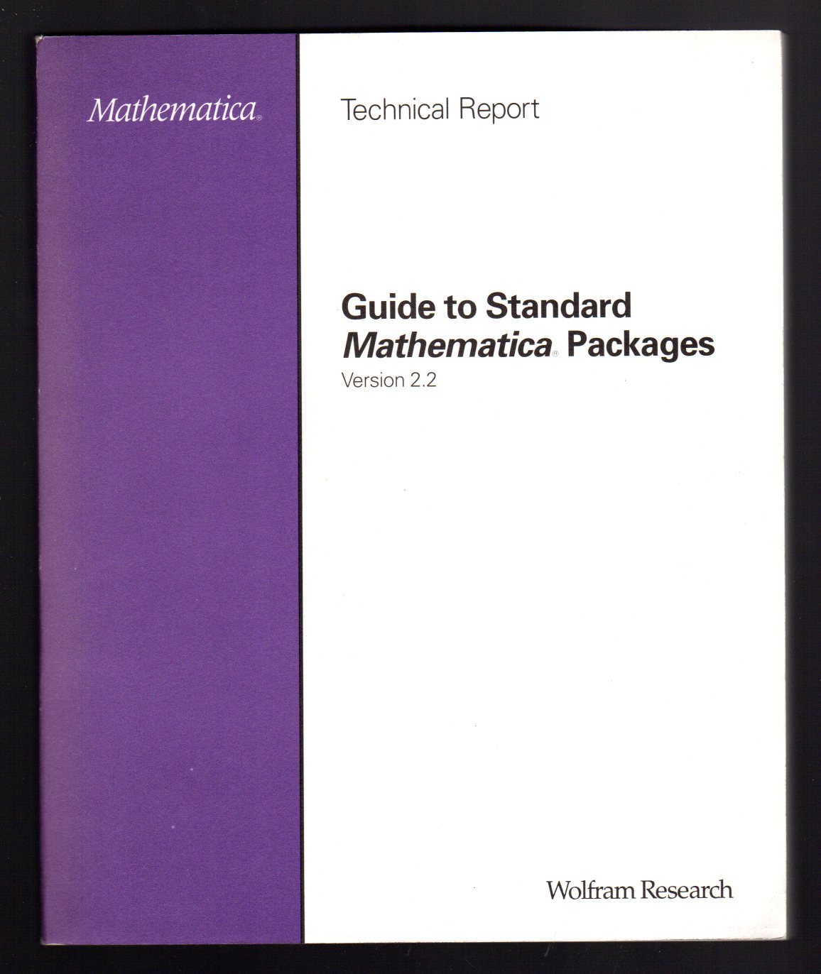 Guide to Standard Mathematica Packagesw