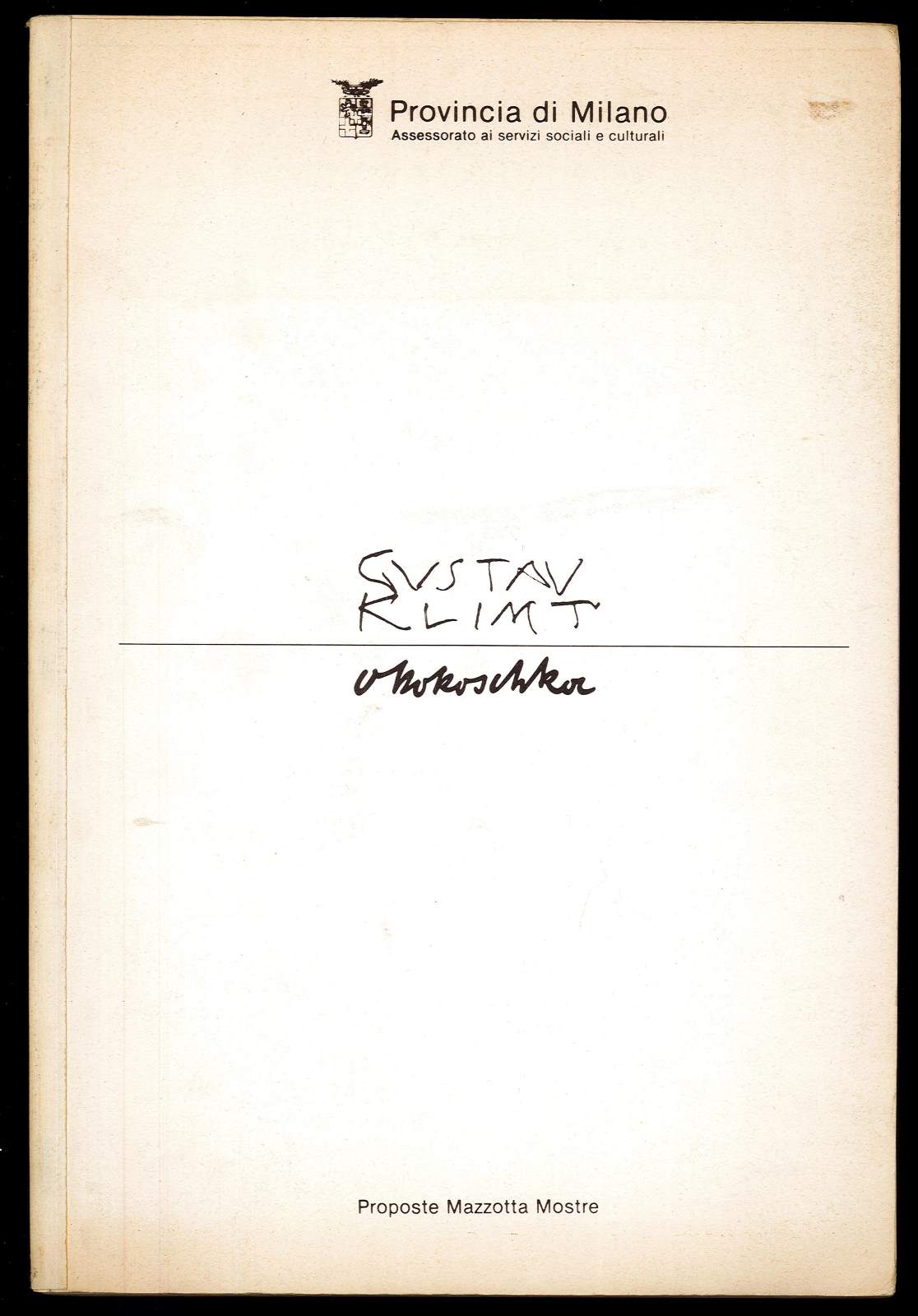 Gustav Klimt - Kokoschka. Rassegna stampa