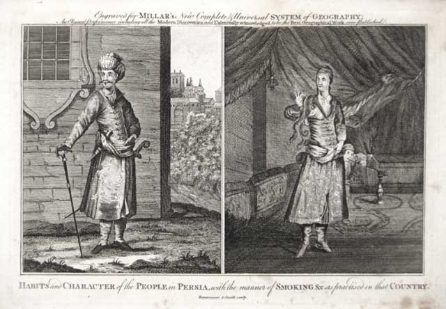 Habits and character of the people in Persia .