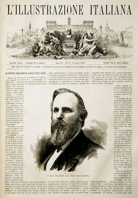 Hayes, il nuovo Presidente degli Stati Uniti d’America