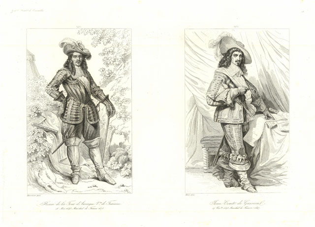 Henri de la Tour d'Auvergne V.te de Turenne . - …