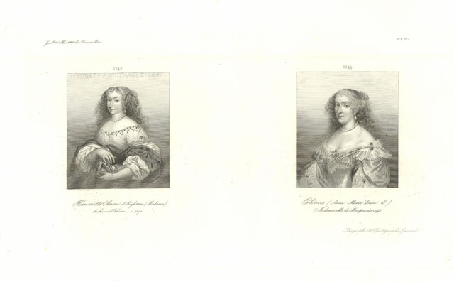 Henriette-Anne d'Angleterre (Madame) duchesse d'Orleans - Orleans (Anne Marie Louise …