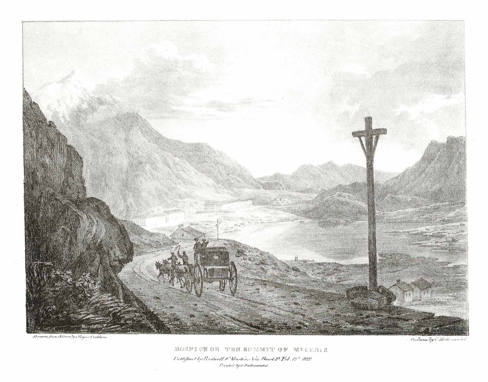 Hospice on the summit of Mt.Cenis