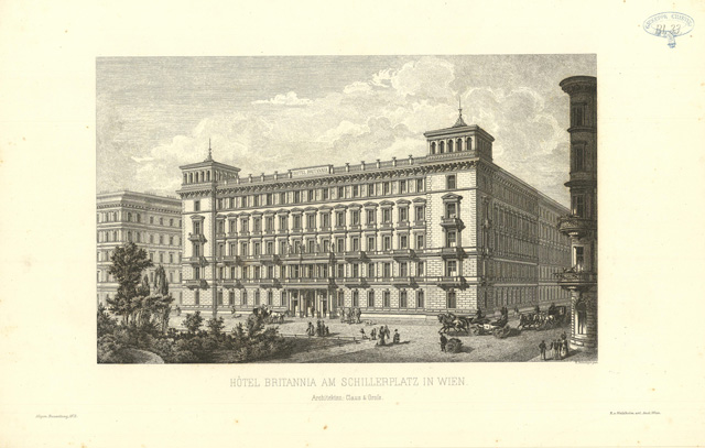 Hotel Britannia am Schillerplatz in Wien