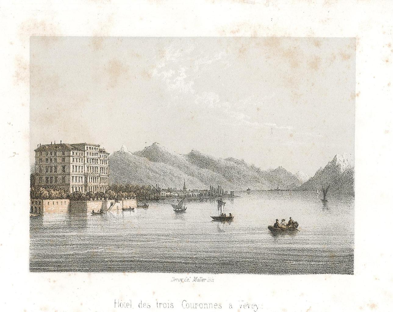 Hotel des trois Couronnes a Vevey