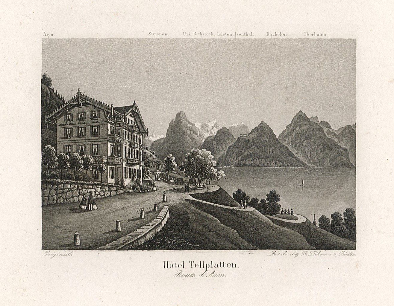 Hothel Tellplatten Route d'Axen