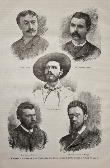 I compagni di sventura del conte Porro e del prof. …