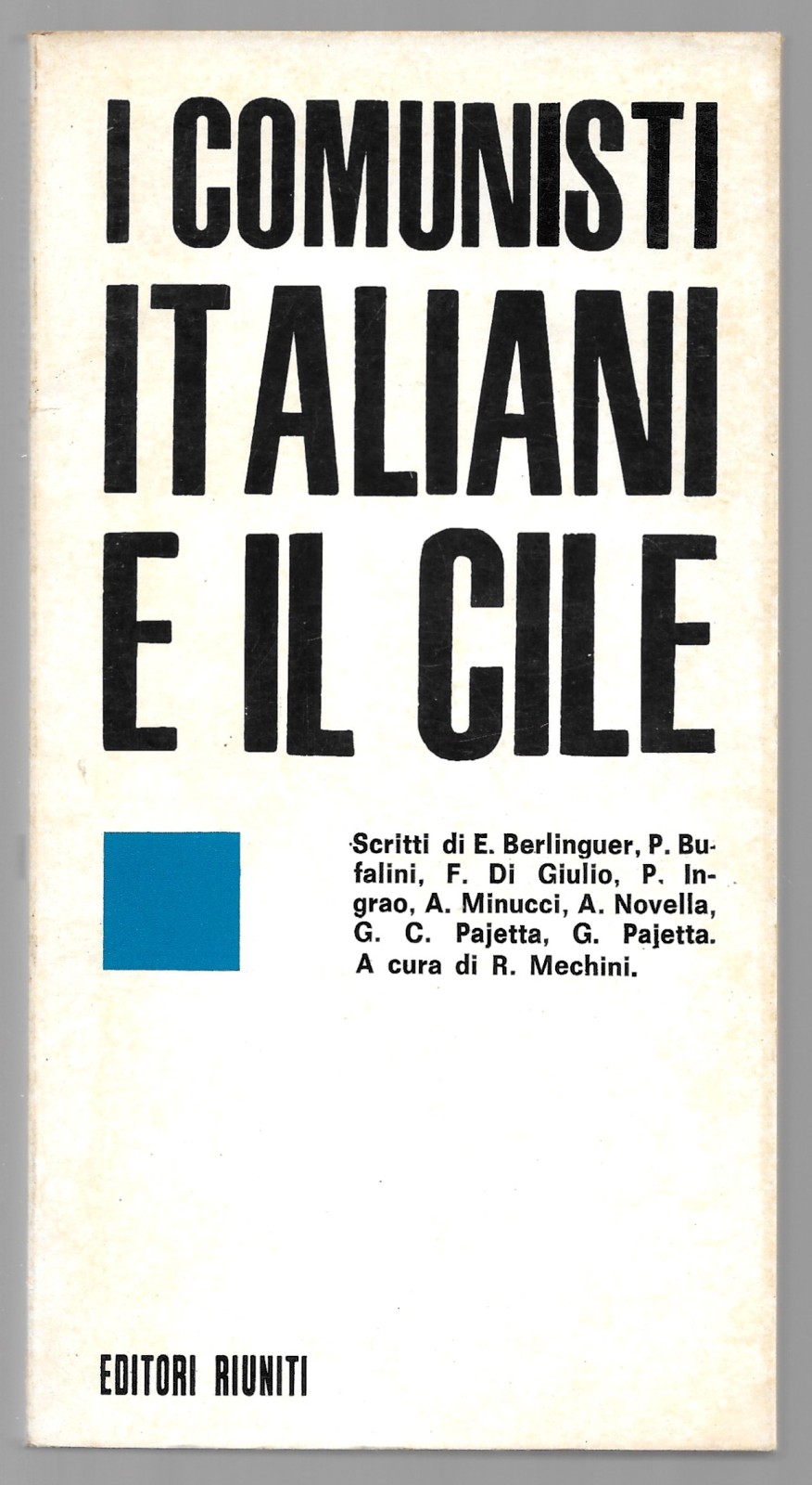 I comunisti italiani e il Cile