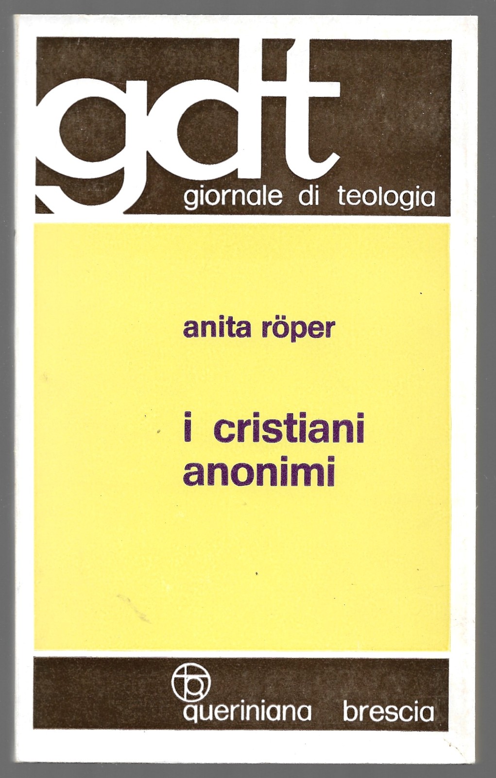 I cristiani anonimi