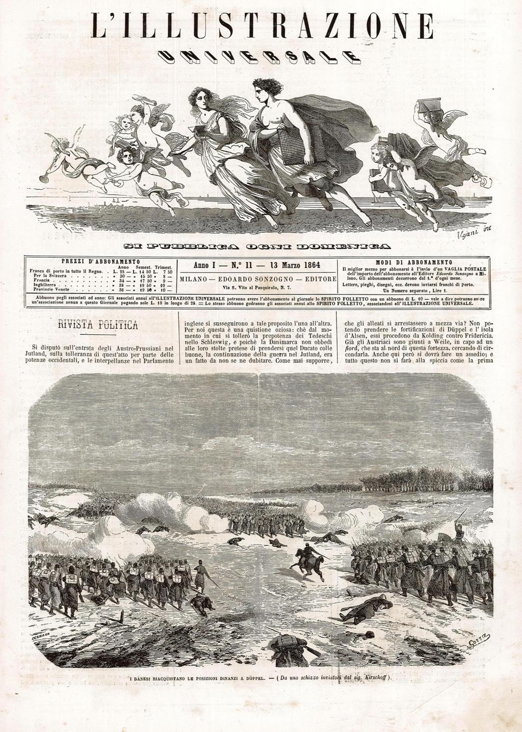 I Danesi riconquistano le posizioni dinanzi a Duppel