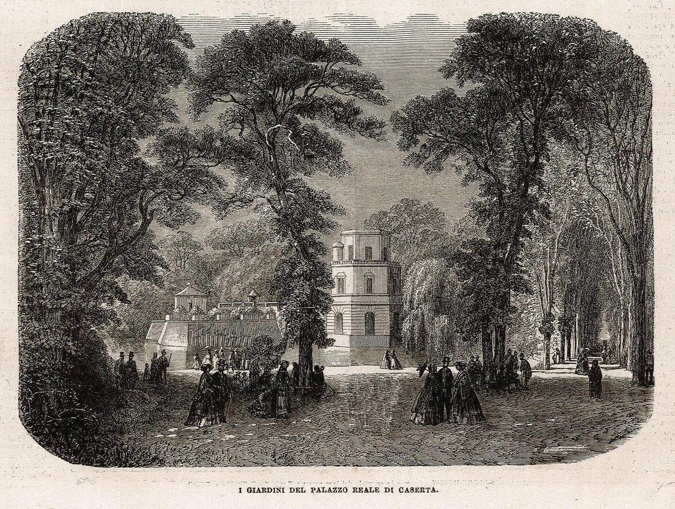 I giardini del Palazzo Reale di Caserta