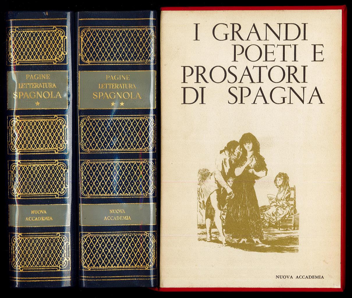 I grandi poeti e prosatori di Spagna