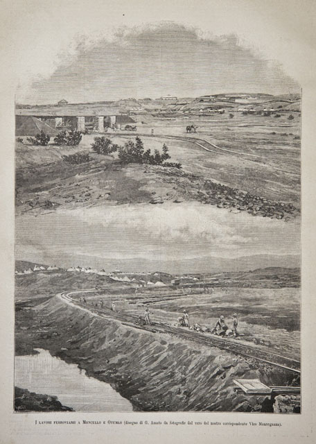 I lavori ferroviari a Moncullo e Otumlo