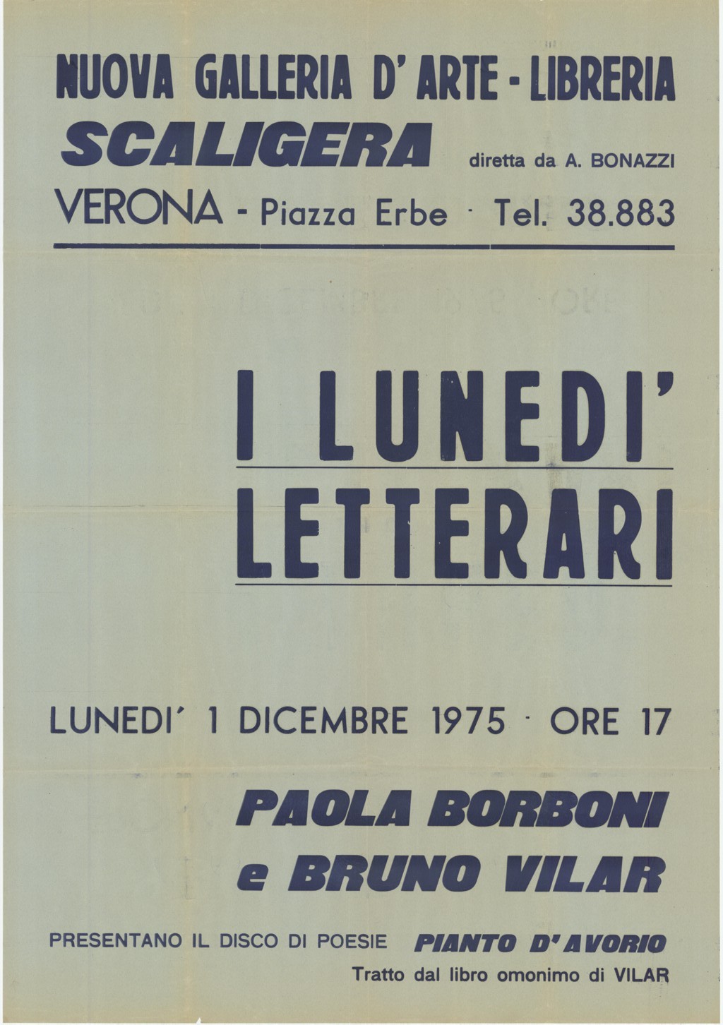 I lunedì letterari