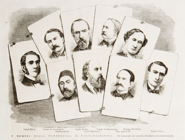 I membri della conferenza di Costantinopoli