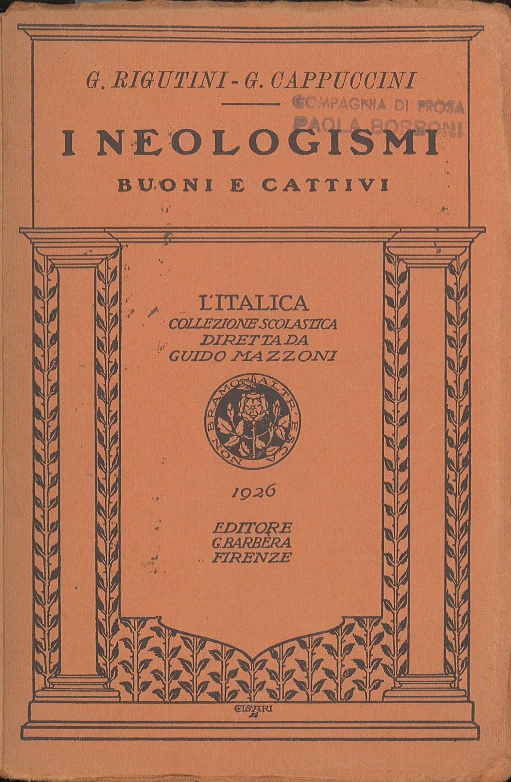 I neologismi buoni e cattivi