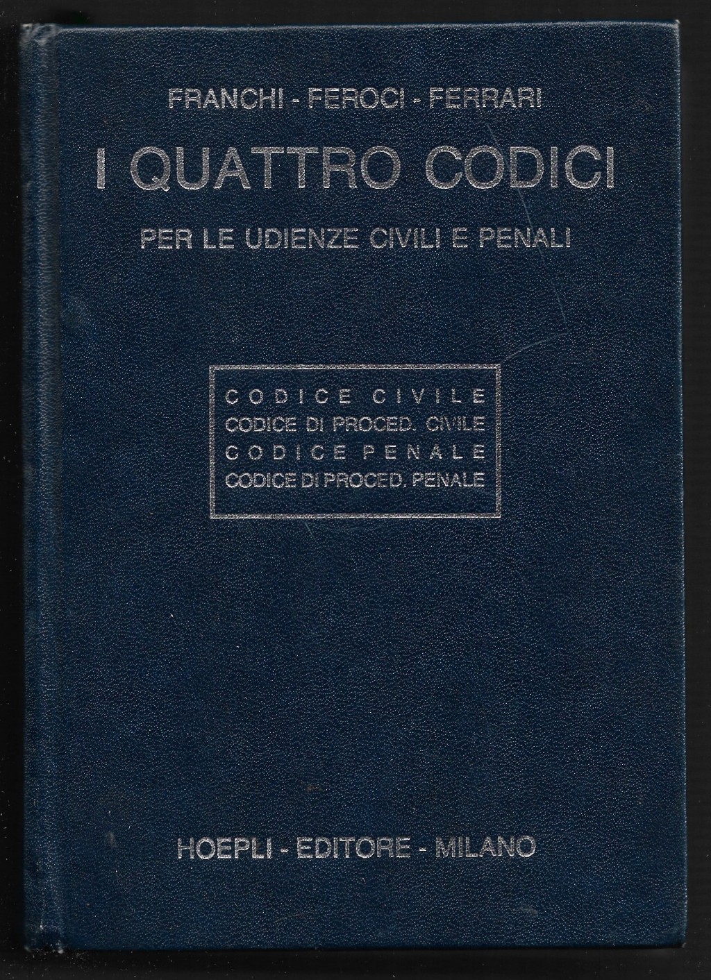 I quattro codici per le udienze civili e penali