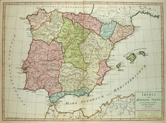 Iberia sive Hispania Vetus .