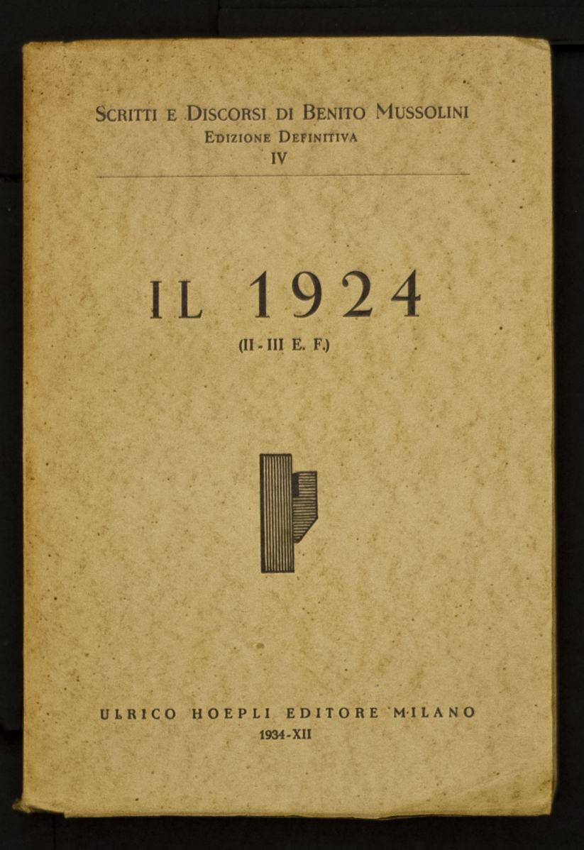 Il 1924 (II – III E. F.)